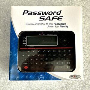 New Password Keeper Safe Vault Password Organizer RecZone Model 595 - NEW IN BOX